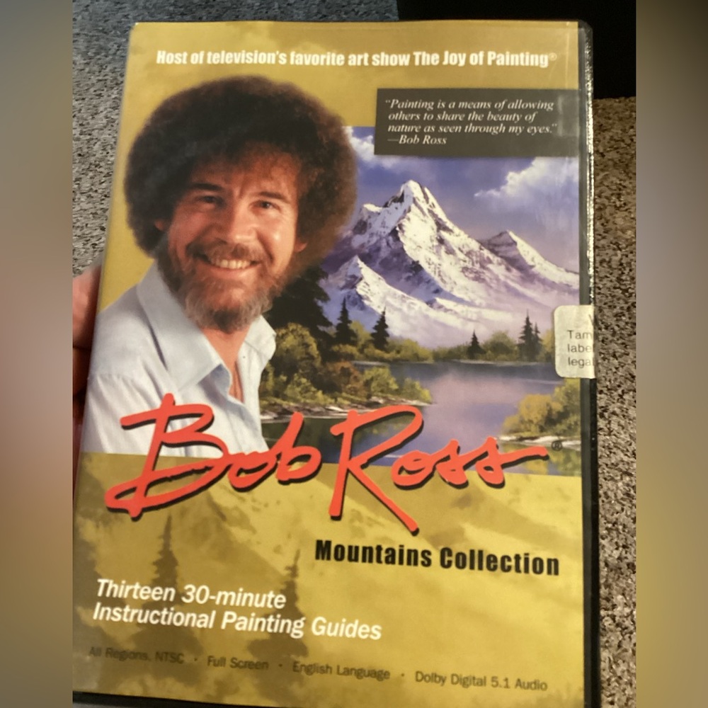 Bob Ross The Joy of Painting Series Mountains Collection 3 DVD set 13 Episodes